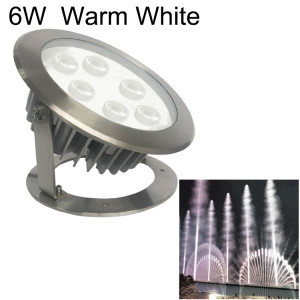 6W Square Park Landscape LED Lumière sous-marine pour piscine (lumière blanche chaude) SH001A1080-20