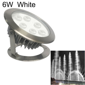 6W Square Park Landscape LED Lumière de piscine sous-marine (lumière blanche) SH001B618-20