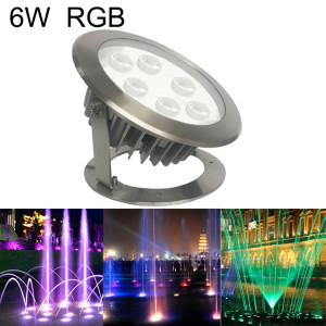 Lumière sous-marine de piscine de lumière sous-marine de paysage LED de parc de 6W (RVB) SH001C1988-20