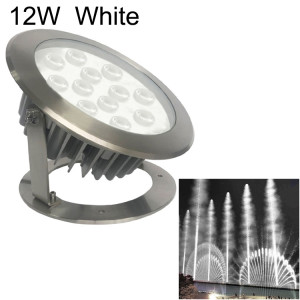 12W Square Park Landscape LED Lumière de piscine sous-marine (lumière blanche) SH003B805-20