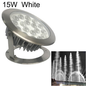15W Square Park Landscape LED Lumière de piscine sous-marine (lumière blanche) SH004B167-20
