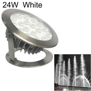 Lumière de piscine sous-marine LED de paysage de parc carré 24W (lumière blanche) SH006B1294-20