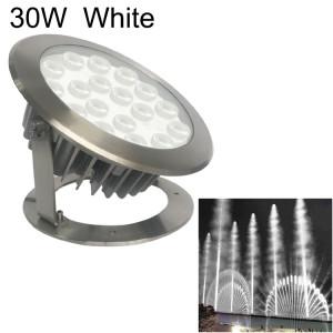 30W Square Park Landscape LED Lumière de piscine sous-marine (lumière blanche) SH007B1863-20