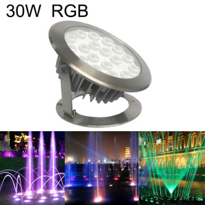 30W Square Park Landscape LED Lumière de piscine sous-marine (RVB) SH007C291-20