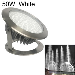 50W Square Park Landscape LED Lumière de piscine sous-marine (lumière blanche) SH009B1261-20