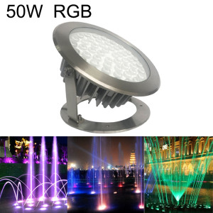 Lumière de piscine sous-marine LED de paysage de parc carré de 50W (RVB) SH009C365-20