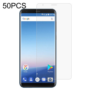 50 pcs 0.26mm 9H 2.5D Film de verre trempé pour Ulefone Mix 2 SH3111625-20