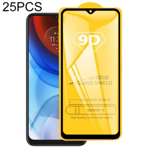 25 pcs 9D Film en verre trempé de la colle de colle pour Motorola Moto E7i Power / E7 SH45011638-20
