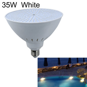 Ampoule de piscine à LED en plastique ABS sous-marine, couleur de la lumière: lumière blanche (35W) SH702B1215-20