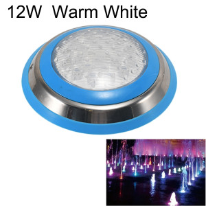 Lumière sous-marine de paysage de lumière de piscine murale d'acier inoxydable de 12W LED (lumière blanche chaude) SH503A865-20