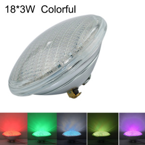 Source de lumière sous-marine de lumière de piscine encastrée 18x3W LED (lumière colorée) SH306A1481-20