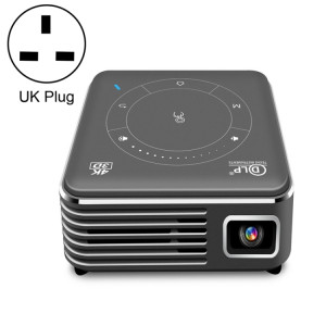 P11 854X480 DLP Smart Projecteur avec télécommande infrarouge, Android 9.0, 4GB + 32GB, Fiche UK SH53031222-20