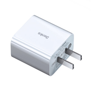 Benums PA47 30W PD USB-C / TYPE-C Chargeur de voyage en charge rapide, fiche CN (blanc) SB801A283-20