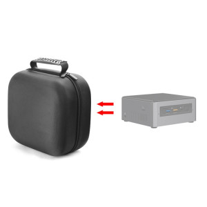 Pour Intel Nuc 7I7BNH / 7I3BNK Mini PC Sac de stockage protecteur (noir) SH602A1666-20
