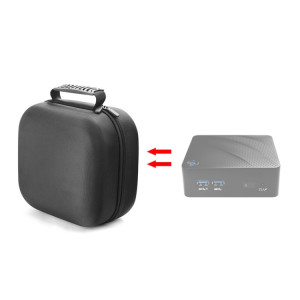 Pour MSI CUBI N / 2 N5000 MINI MINI PC Sac de stockage de protection (noir) SH603A482-20