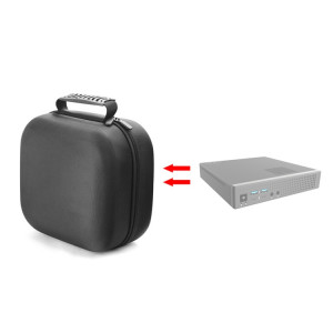 Pour TopFeel T80M Mini PC Sac de stockage protecteur (noir) SH605A504-20