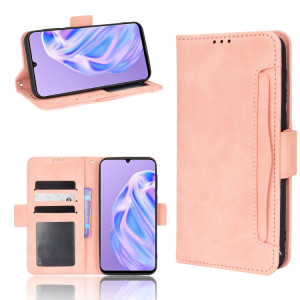 Pour Ulefone NOTE 6 / NOTE 6P PEAU SHAKE Sentez-vous Cas de téléphone en cuir de veau (rose) SH010A884-20