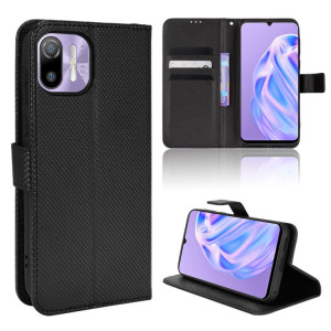 Pour Ulefone NOTE 6 / NOTE 6P Diamond Texture Texture Texture Coque Téléphone (Noir) SH703B151-20