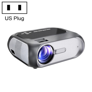 T7i 720P 200 ANSI Home Theater Led HD Digital Projecteur, la même version écran, Fiche américaine (gris argenté) SH001A240-20