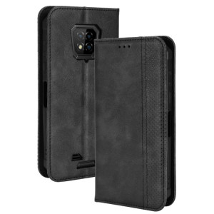 Pour Ulefone Armor 8 Boucle magnétique Texture rétro Texture Texture Texture (Noir) SH616A1480-20