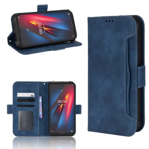 Pour Ulefone Armor 8 peau Senteuse Cas de téléphone Coffre-Téléphone (Bleu) SH220D675-20