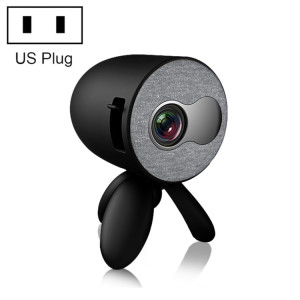 YG220 Même écran Version Enfants Projecteur Enfants Mini LED Projecteur de haut-parleur portable, Type de fiche: US Plug (Noir) SH902A600-20