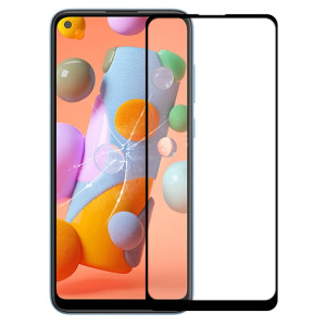 Pour Samsung Galaxy A11 lentille extérieure en verre avec adhésif optiquement transparent OCA SH2613188-20