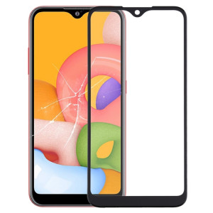 Pour Samsung Galaxy A21 lentille extérieure en verre avec adhésif OCA optiquement transparent SH2615389-20