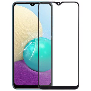 Pour Samsung Galaxy A02 lentille extérieure en verre avec adhésif optiquement transparent OCA SH2617741-20