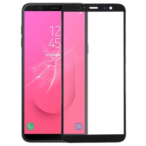 Pour Samsung Galaxy J8 / J810 Lentille en verre extérieure avec adhésif optiquement transparent OCA SH26391090-20