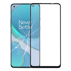 Pour OnePlus 8T lentille extérieure en verre avec adhésif optiquement transparent OCA SH2908732-20