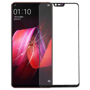 Pour OPPO R15 Pro Lentille en verre extérieure de l'écran avant avec adhésif optiquement transparent OCA SH7213353-20