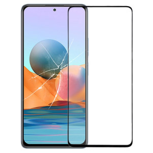 Lentille en verre extérieur à l'écran avant avec adhésif OCA optiquement clair pour Xiaomi Redmi Note 10 Pro SH8926568-20