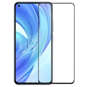 Lentille en verre extérieur à écran avant avec adhésif optiquement clair OCA pour Xiaomi Mi 11 Lite SH89321557-20