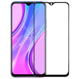 Lentille en verre extérieur à l'écran avant avec adhésif optiquement clair OCA pour Xiaomi Redmi 9 SH8937883-20