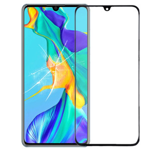 Lentille en verre extérieur à l'écran avant avec adhésif OCA Optiquement clair pour Huawei P30 SH0342994-20