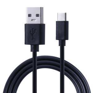 Câble de chargement de noyau en cuivre USB au USB-C / Type-C, longueur de câble: 1m (noir) SH703A452-20