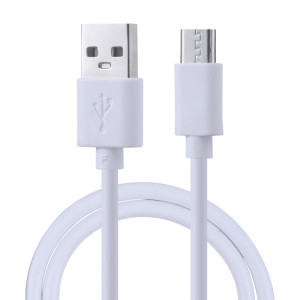 Câble de chargement de noyau de cuivre USB à micro USB, longueur de câble: 50cm (blanc) SH102B600-20