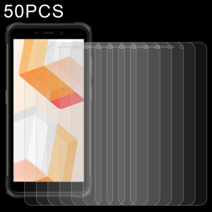50 pcs 0.26mm 9h 2.5d film de verre trempé pour Ulefone Armor x10 pro SH20021146-20
