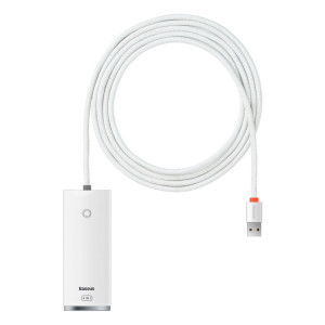 Adaptateur de moyeu USB-A de USB-A à USB-A à USB-A, Longueur du câble: 2m (blanc) SB303B1955-20