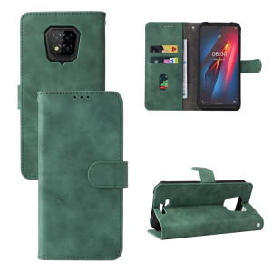 Pour Ulefone Armor 8 peau Senteuse Boucle magnétique Cas de texture de texture de veau (vert) SH404D1454-20