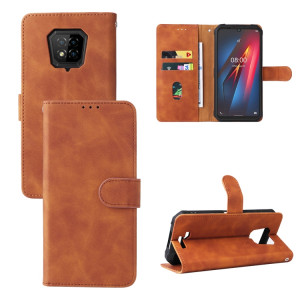 Pour Ulefone Armor 8 peau Senteuse Boucle magnétique texture texture texture texture casquette (brun) SH404E710-20