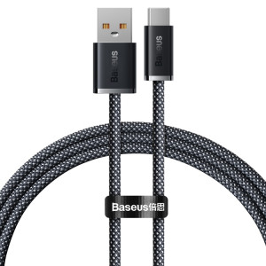 BASEUS 100W USB à type-C / USB-C Série dynamique Câble de chargement rapide, longueur: 1m (bleu foncé bleu) SB101C957-20