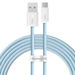 BASEUS 100W USB à type C / USB-C Dynamic Series Câble de données de chargement rapide, longueur: 2m (bleu) SB102B353-20