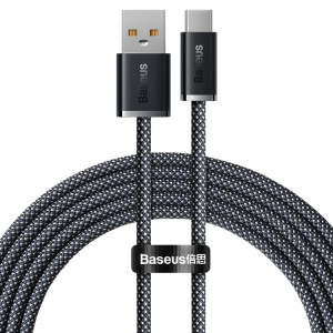 BASEUS 100W USB à type-C / USB-C Série dynamique Câble de charge de charge rapide, longueur: 2m (bleu gris foncé) SB102C1940-20