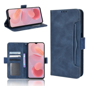 Pour Ulefone Note 12P Skin Sentez-vous Cas de téléphone en cuir de veau (bleu) SH611E1475-20
