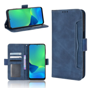 Pour Ulefone NOTE 13P Peau Senteuse Cas de téléphone en cuir de veau (bleu) SH612E1846-20