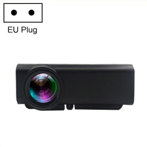 YG530 LED petit projecteur de miroir de l'écran sans fil 1080P, bouchon d'alimentation: fiche UE (Noir) SH302A758-20
