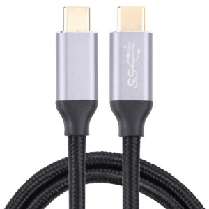 Homme USB-C / Type-C mâle Usb-C / Type-C Thunderbolt masculin 3 Câble de données, Durée du câble: 1M SH52041730-20