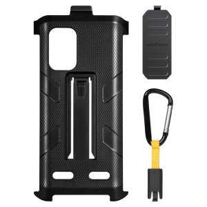 Pour Ulefone Armor x10 Pro Ulefone Back Clip Clip téléphone avec mousqueton (noir) SU102A1262-20